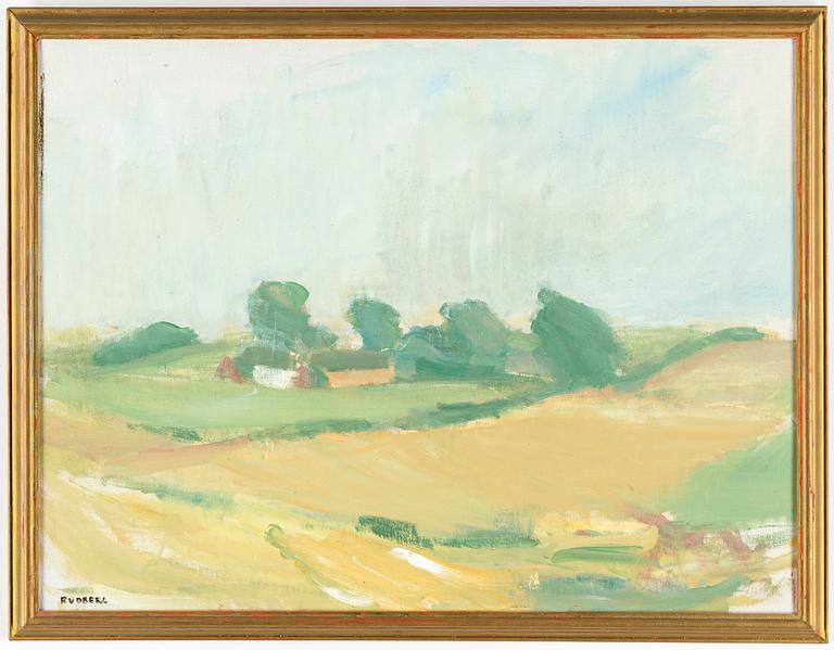 Gustav Rudberg, oil on canvas, signed.