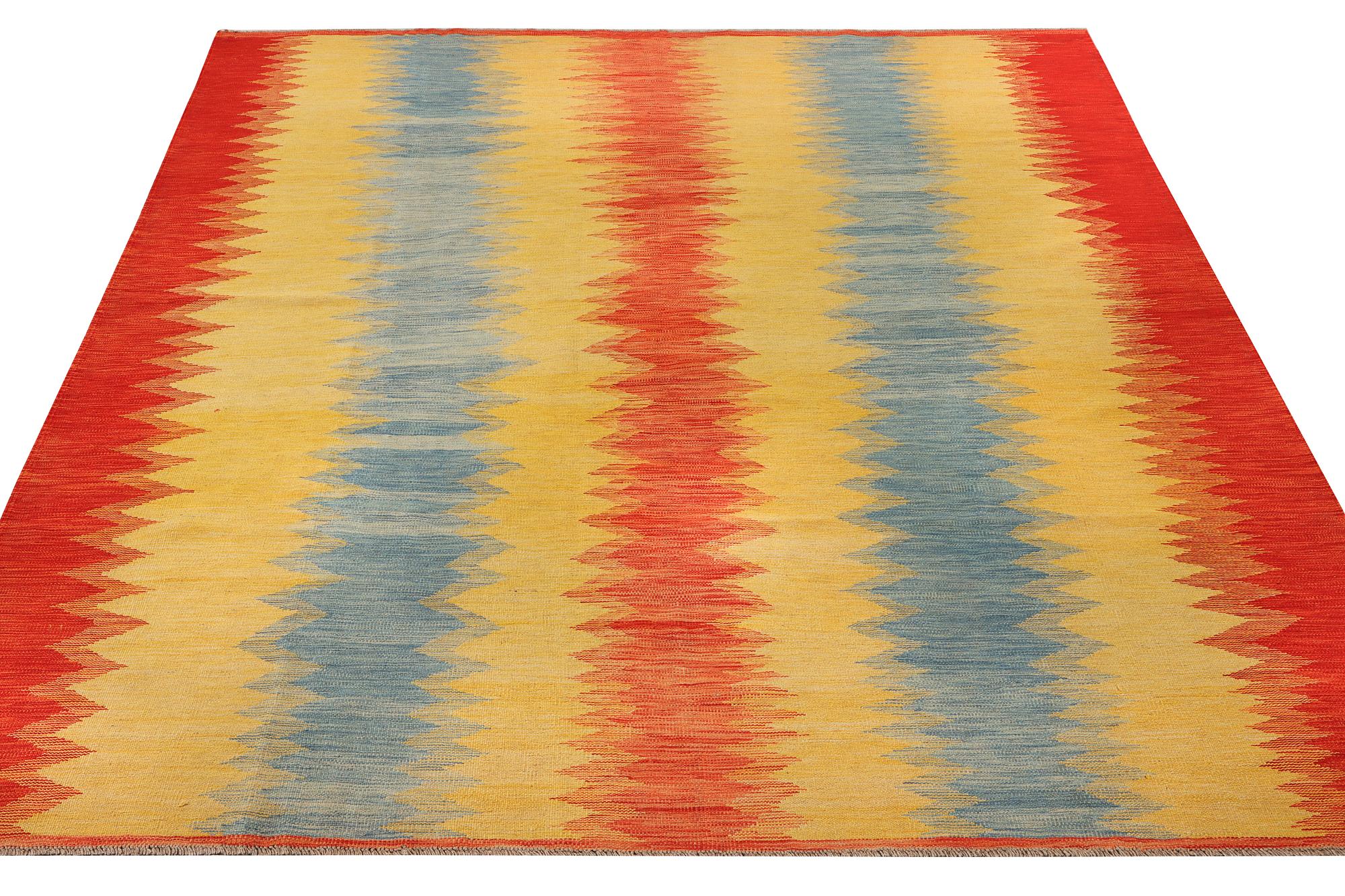 Matta, Afghansk Kelim, ca 300 x 250 cm.