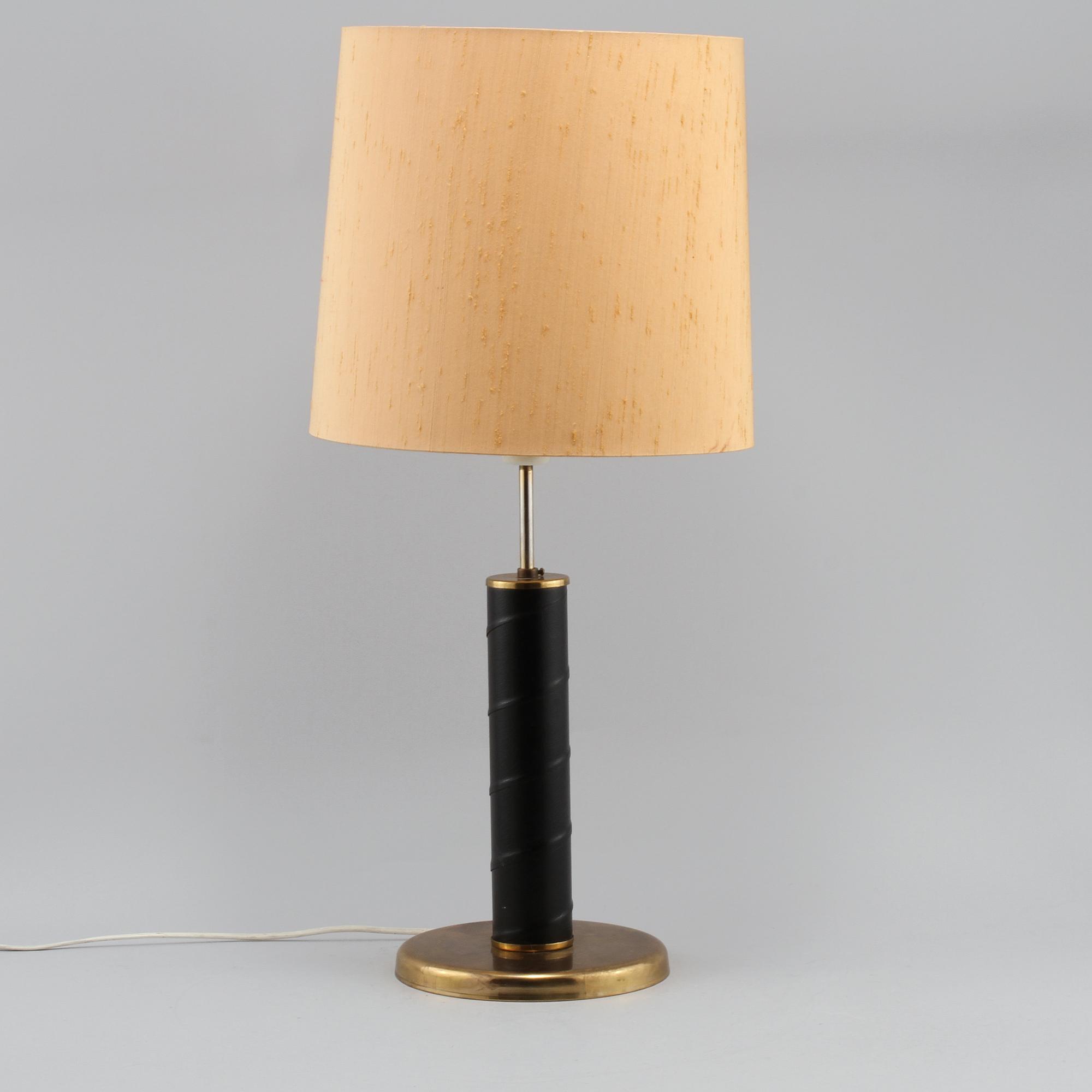 BORDSLAMPA, omkring 1900-talets mitt.