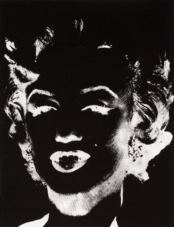 Andy Warhol, "Marilyn Monroe" (Marilyn), Reversal Series.