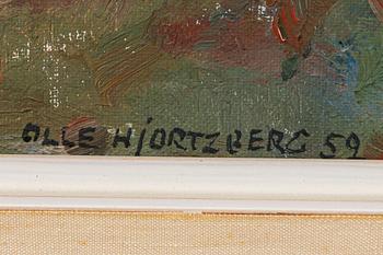 Olle Hjortzberg, Southern landscape.