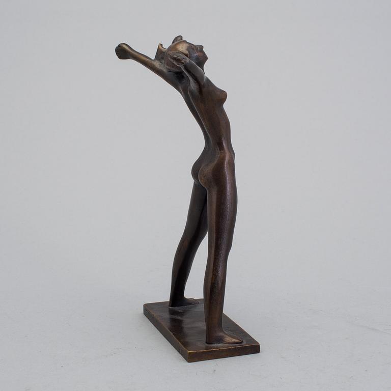 STIG BLOMBERG, sculpture, bronze, Ystad metall, Sweden.