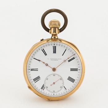 L Sandgren & Son, Stockholm, pocket watch, 46,5 mm.