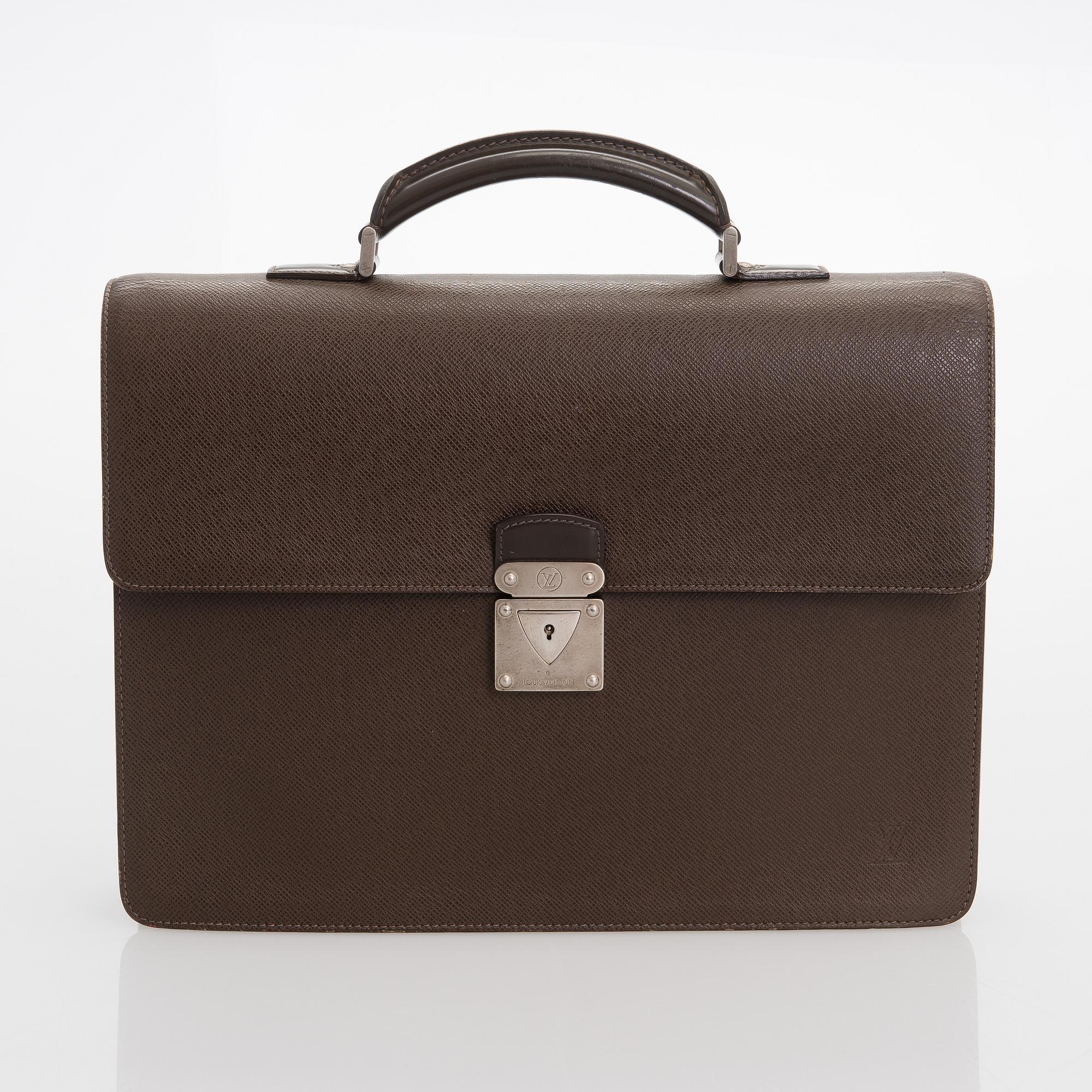 Louis Vuitton, Taiga Leather 'Neo Robusto' Briefcase.