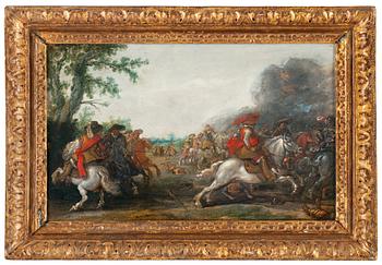 Esaias van de Velde Hans krets, Batalj mellan kristna och ottomaner.