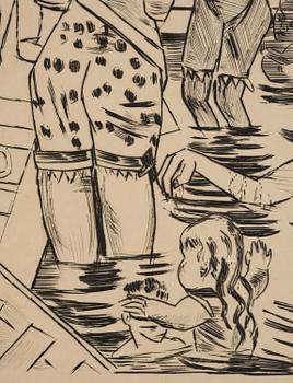 Max Beckmann, "Frauenbad“.