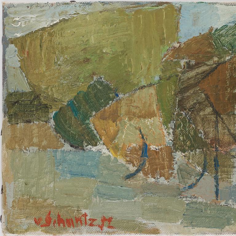 Philip von Schantz,oil on canvas, signed and dated -52.