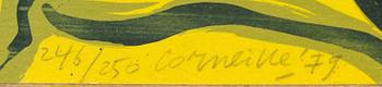 BEVERLOO CORNEILLE, färgserigrafi, signerad och numrerad 246/250, daterad '79.