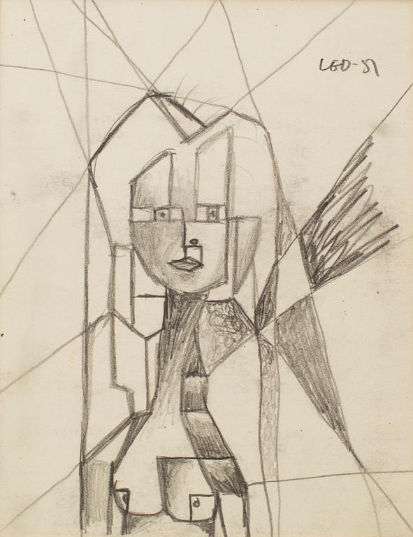 LARS ENGLUND, Pencil, 2, one signed and dated -51.