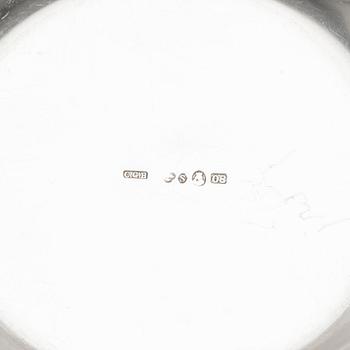 CG HALLBERG, Stockholm 1940, skål. Silver. Vikt ca 186 gram.