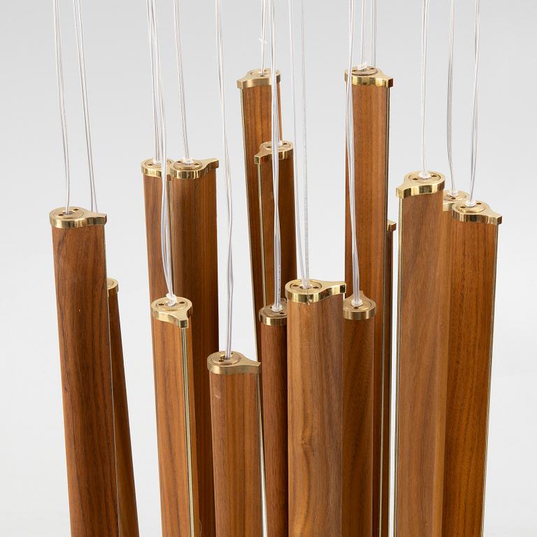 Giorgetti R&D, a 'Leaf' ceiling lamp, 2010s.