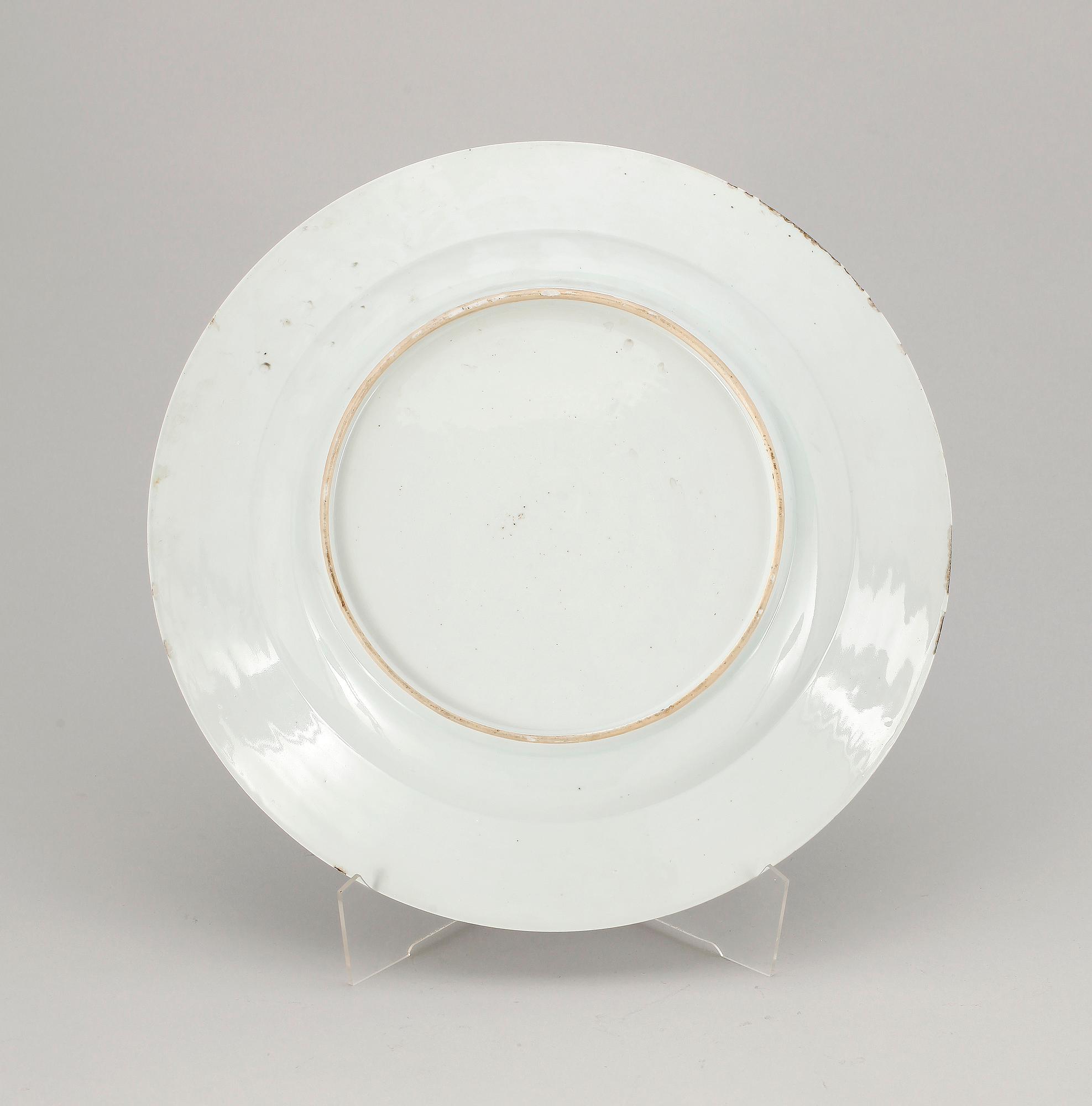 FAT. Porslin, Qingdynastin, Kangxi (1662-1722).