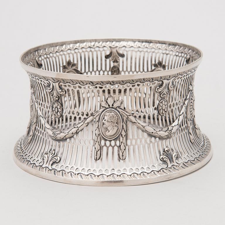 UNDERLAGSSTÄLL, silver, Dublin, Joseph Jackson 1775-1807.