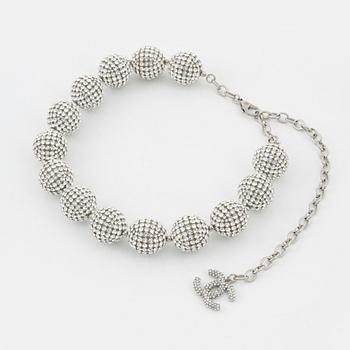 Chanel, "Crystal ball necklace", 2018.