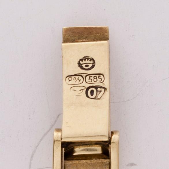 ARMBANDSUR, dam, Omega, 14K guld. 1960-tal. Vikt tot. 25 g.