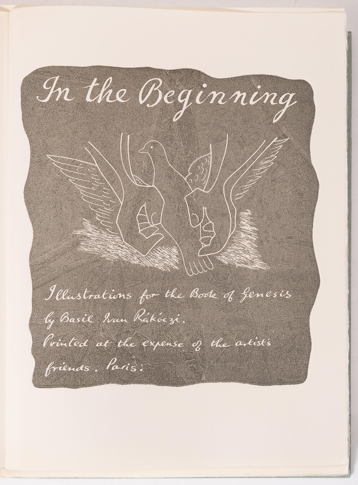 Basil Rákóczi, "In the Beginning".