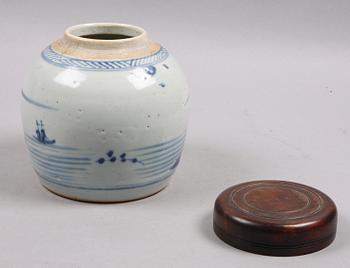 BOJANER, 2 st, porslin, Qing, Kina 1800-tal.