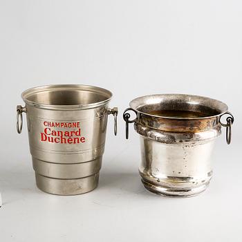 A set of two French champagne coolers first half of the 20th century.