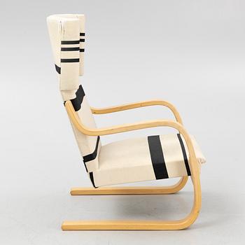 Alvar Aalto, fåtölj, modell 401, Artek, sent 1900-tal.