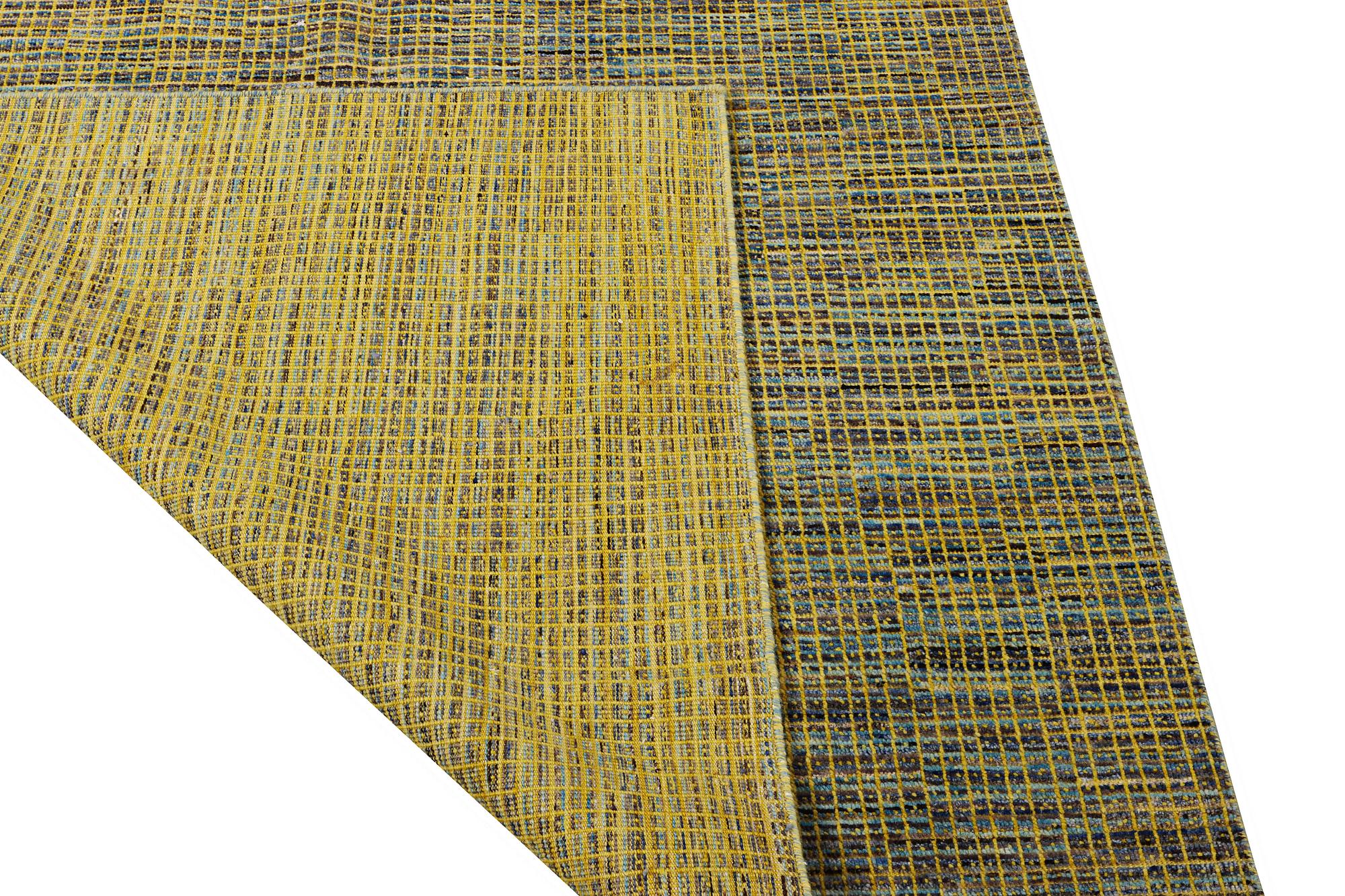 A Moroccan rug, modern design, c. 243 x 168 cm.