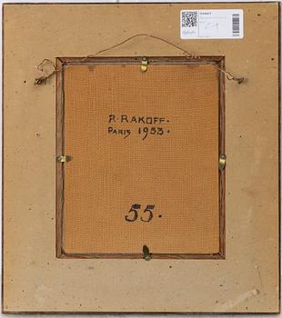 Rastislaw Racoff, Window, Paris.