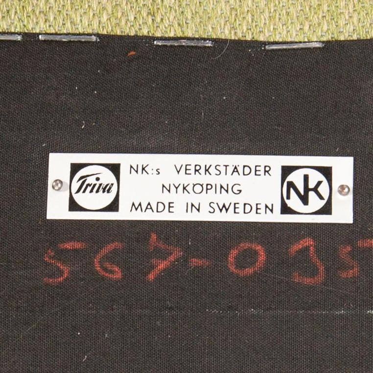 Kerstin Hörlin-Holmquist, soffa, "Paradiset", Nordiska Kompaniet, formgiven 1958.