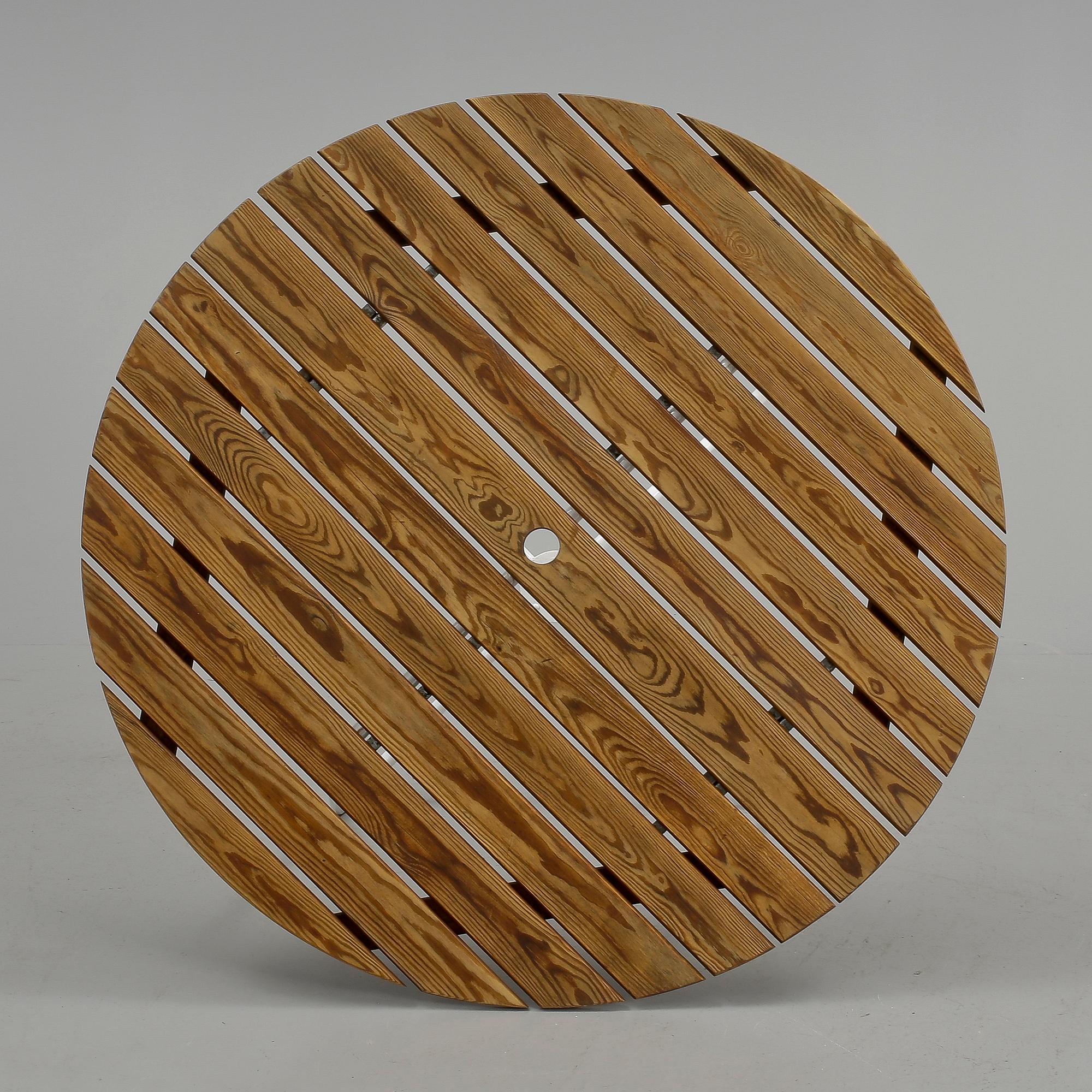 TRÄDGÅRDSGRUPP, tre delar, 1900-tal.