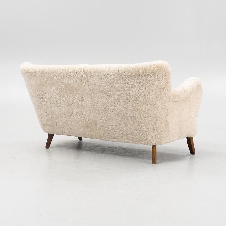 Alfred Christensen, tillskriven, soffa, Danish Modern, Slagelse Møbelfabrik, Danmark, 1930/40-tal.
