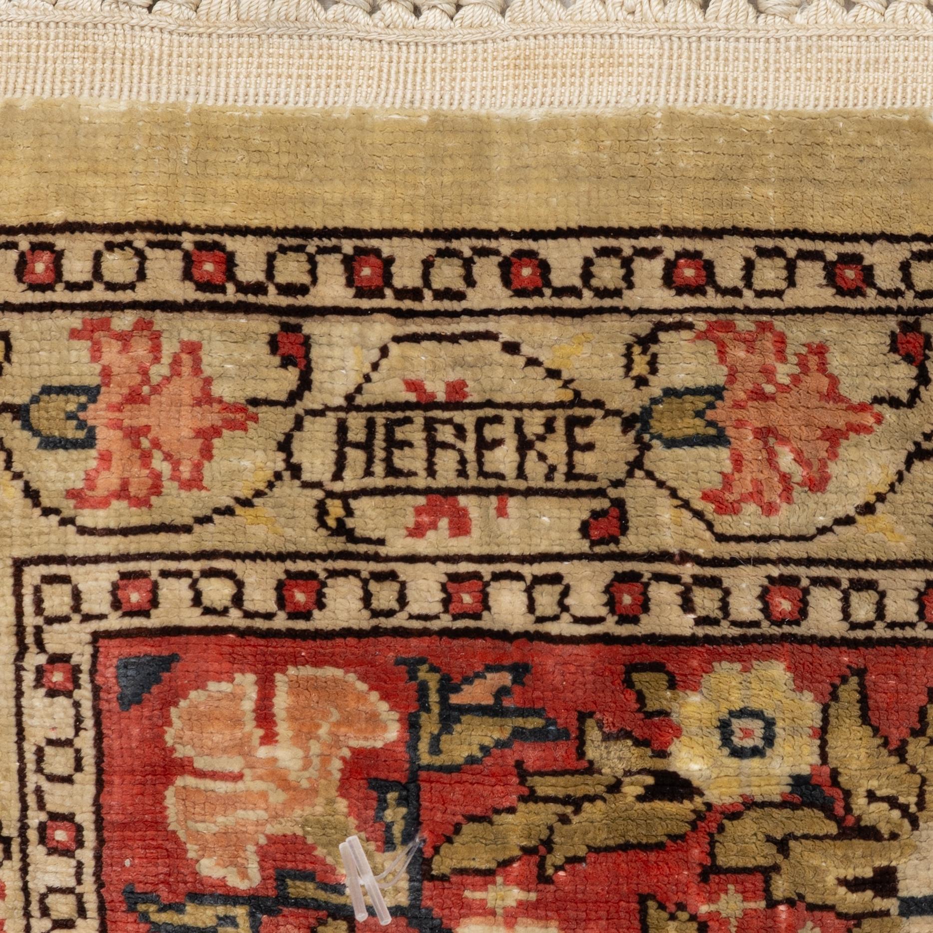 Matta, Hereke, silk, ca 148 x 105 cm.