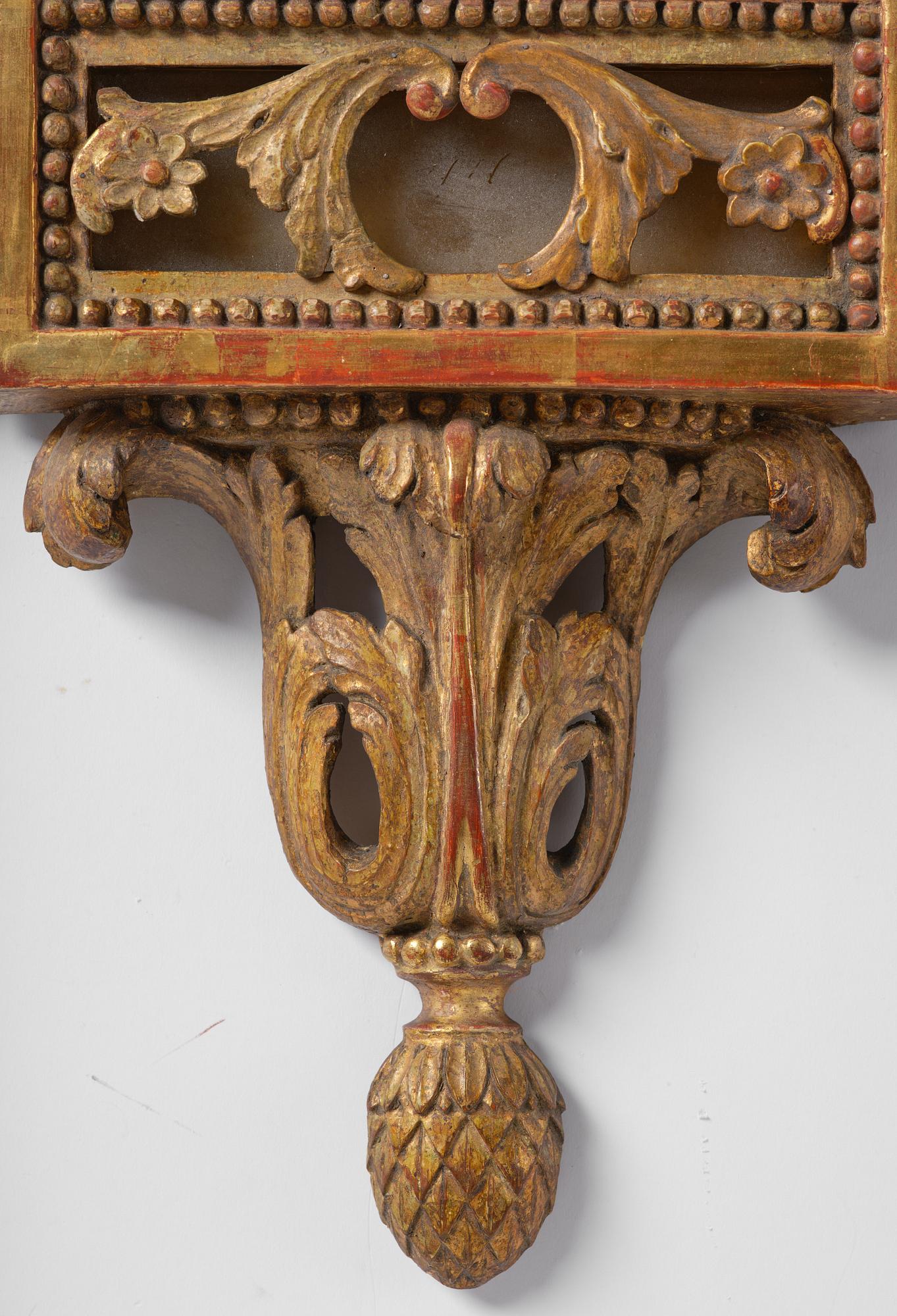 Wall clock, late Gustavian, Sven Peter Hörning (1750-1808, watchmaker in Stockholm, took over Petter Ernst's clock factory in 1785).