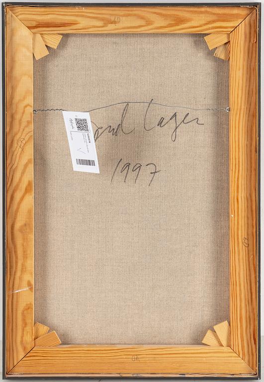 TORD LAGER, oil on canvas, signed and dated 1997.