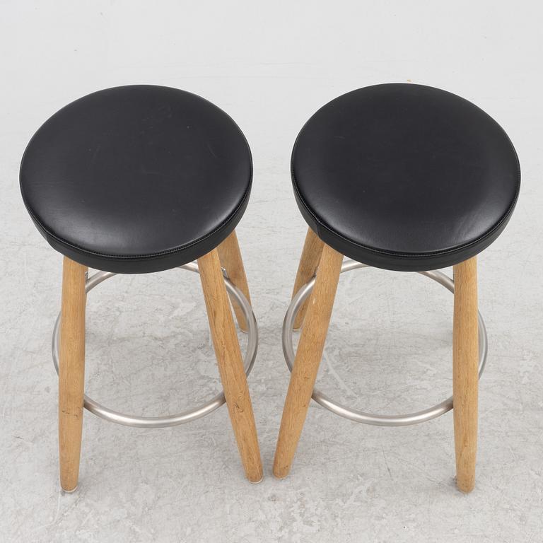 Hans J Wegner, barpallar, ett par, Carl Hansen & Son.