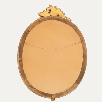 Mirror, Gustavian style, first half of the 20th century.