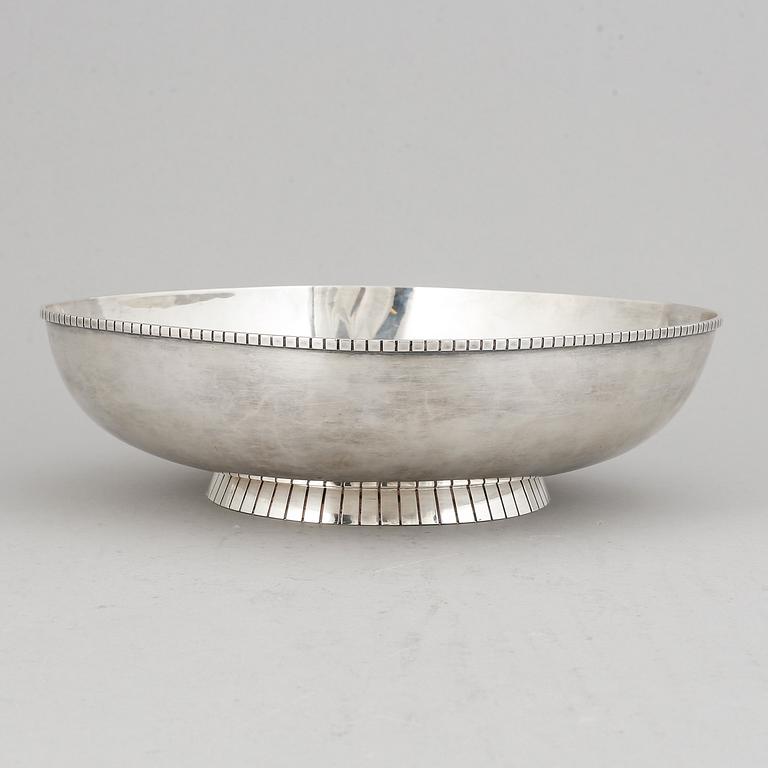 Wilhelm Binder, a silver bowl, Germany, 20th century.