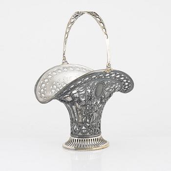 WMF, basket, new silver, first half of the 20th century.