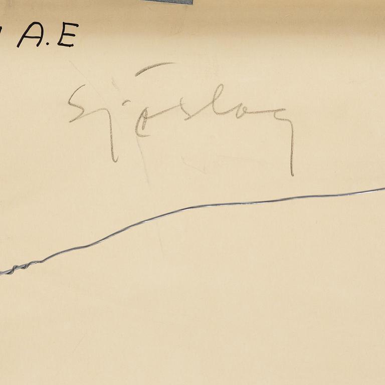 Gösta Werner, Sjöslag.