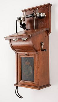 VÄGGTELEFON, LM Ericsson, 1800-talets slut.