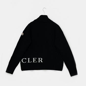 Moncler, A 'Lupetto tricot' wool turtleneck sweater, size M.