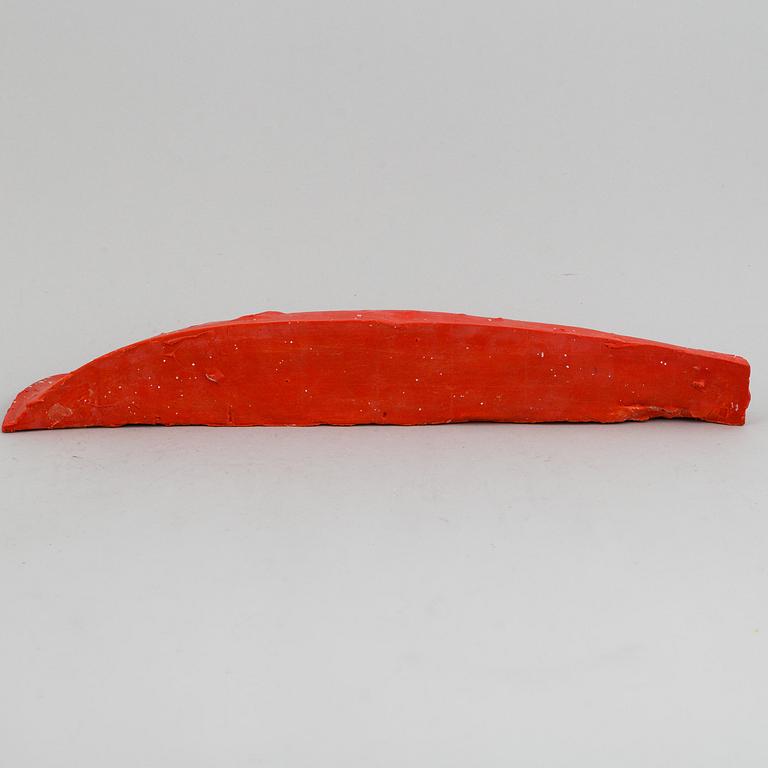 ULF ROLLOF, sculpture, wax/mixed media, signed and dated -90.