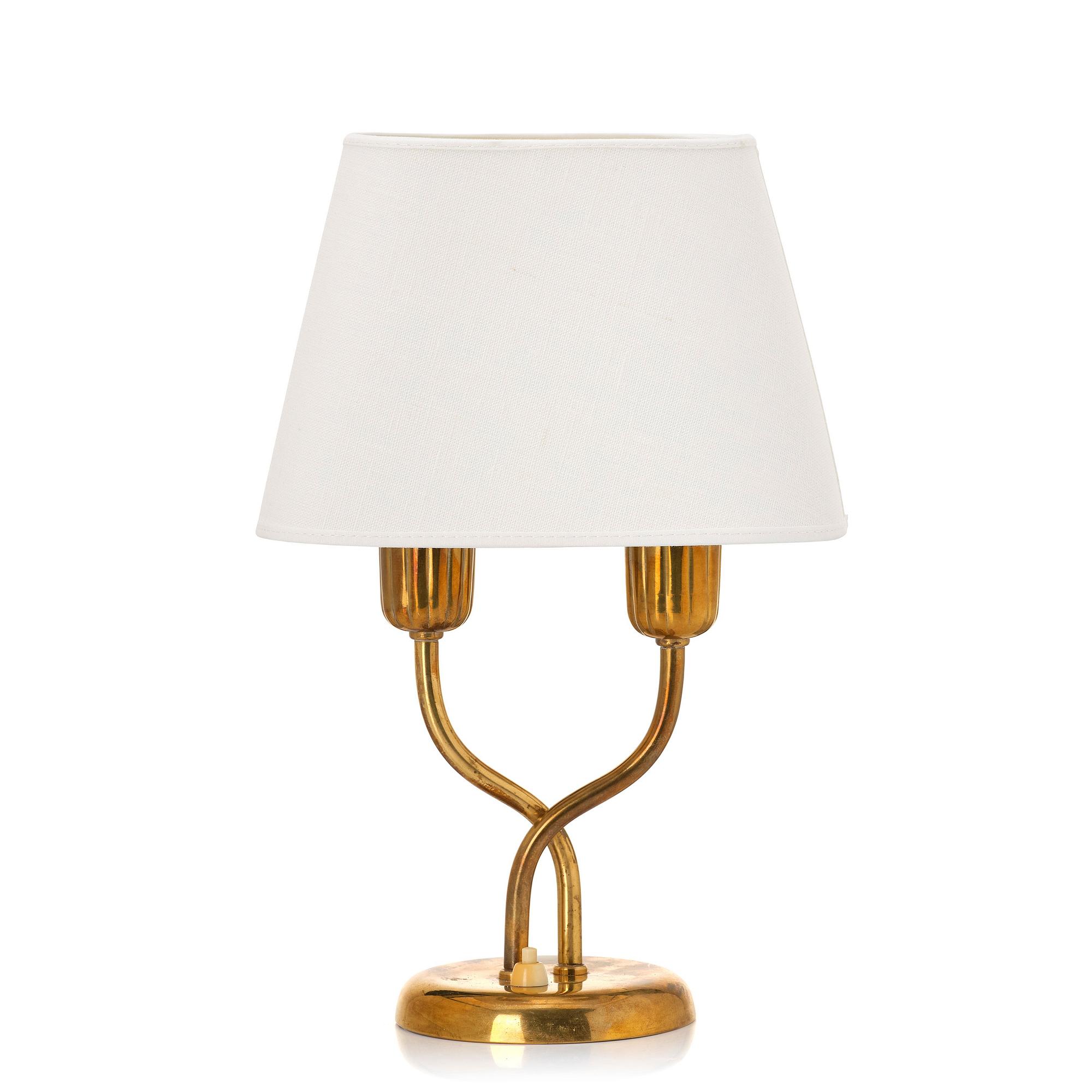 Harald Notini, a table lamp, model '15543', Arvid Böhlmarks Lampfabrik, Sweden, 1940s.