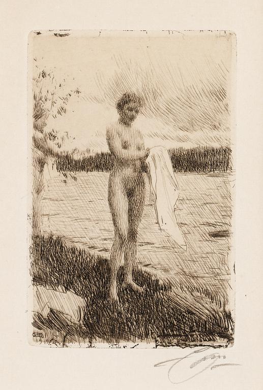 Anders Zorn, "Dalälven".