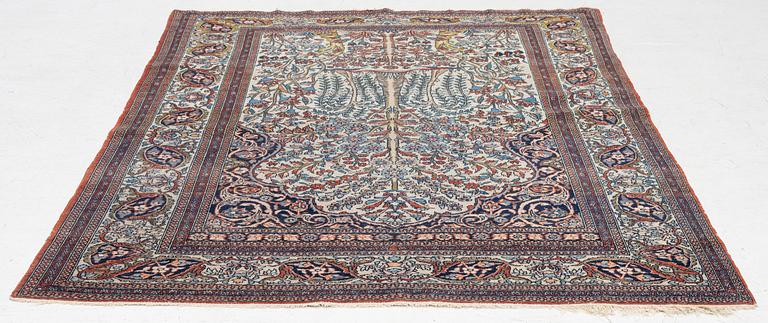 Carpet, oriental "garden carpet", approx. 185 x 128 cm.