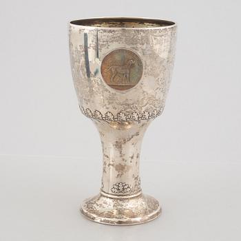 A Swedish Silver Cup, mark of CG Hallberg, Stockholm 1919.