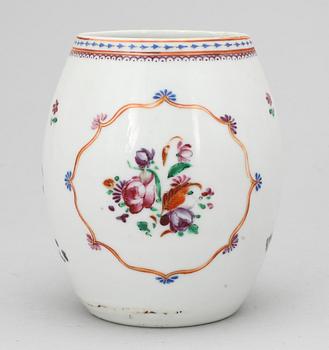 MUGG, kompaniporslin. Qing dynastin, Qianlong (1736-95).