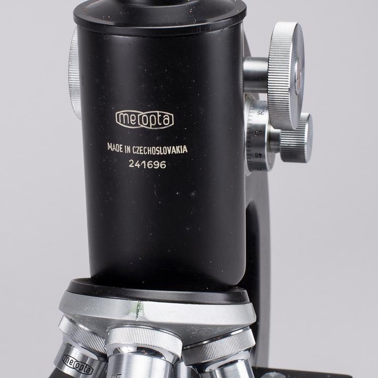 MEOPTA MICROSCOPE.