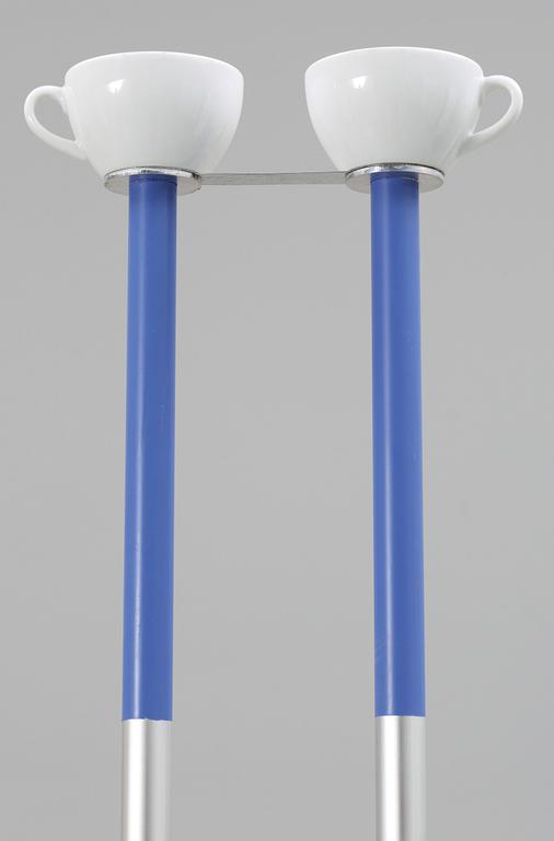 A Jonas Bohlin "En dubbel espresso" floor lamp, Källemo, Sweden ca 1987.