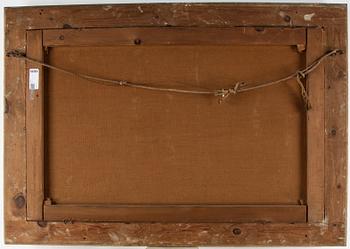 UNKNOWN ARTIST, oil on canvas, siugned E., Dahlberg and dated 1881.