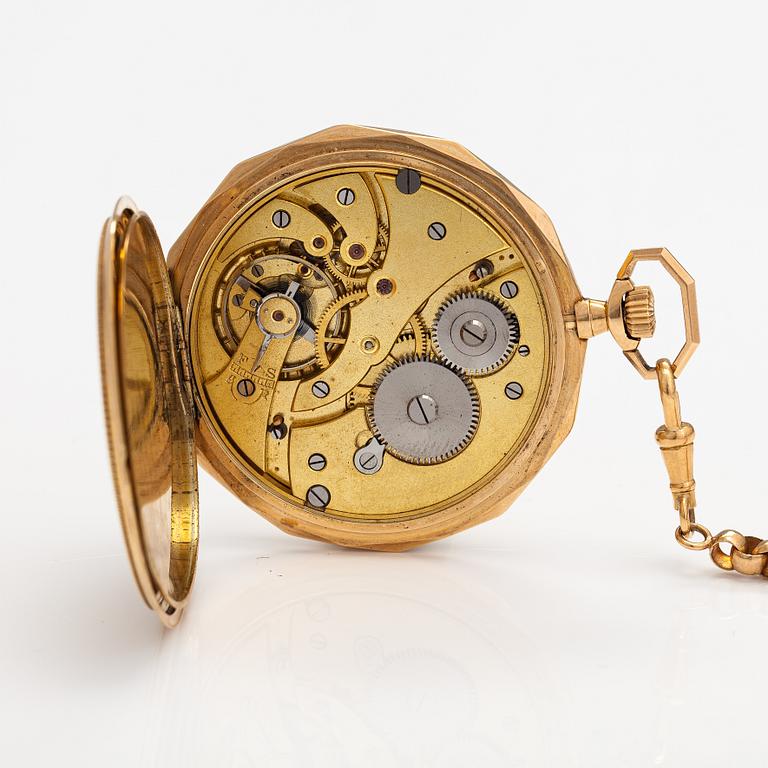 Klythia, pocket watch, chronometer, 53 mm.