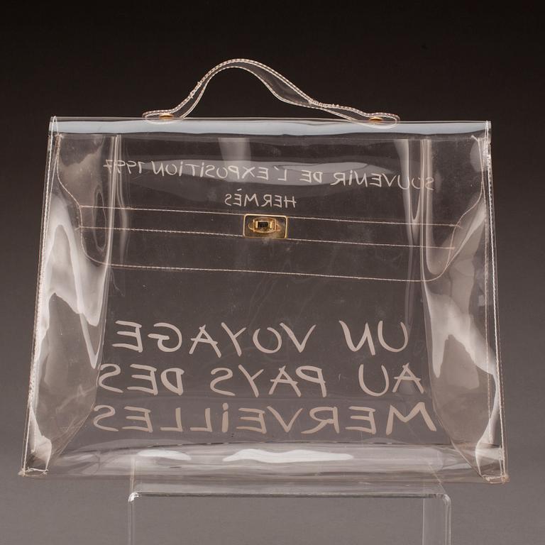 VÄSKA,"Plastic Kelly", Hermès.