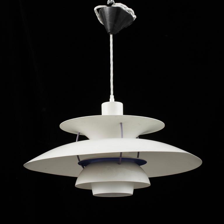 TAKLAMPA, "PH 5", Poul Henningsen för Louis Poulsen, Danmark, 1900-talets slut.